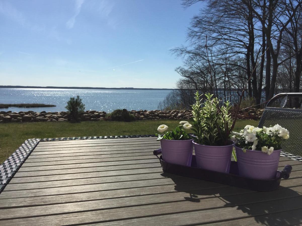 Ferienwohnung Seeblick Waren  Bagian luar foto